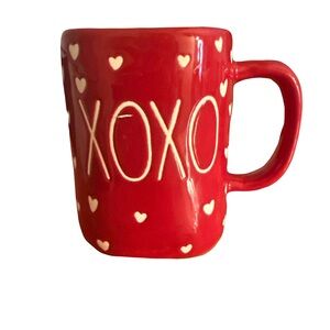 Red XOXO Heart Mug